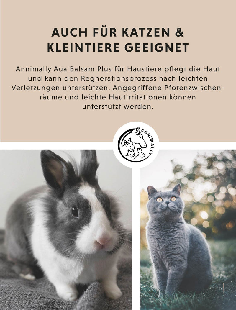 Die Lebertran Zinksalbe ist auch für Katzen & Kleintiere geeignet